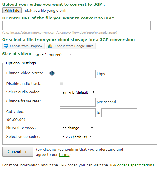 cara convert format video