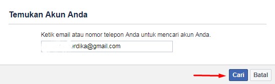 lupa kata sandi facebook dan no hp hilang