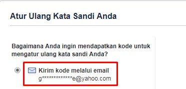 cara membuka facebook lupa kata sandi tanpa email