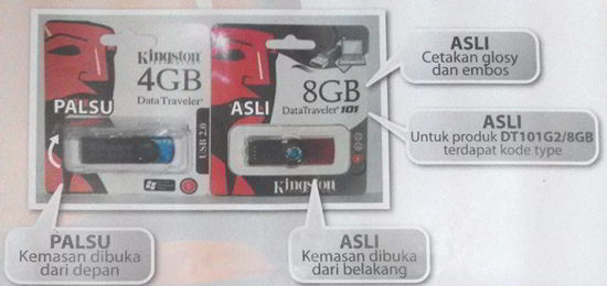 cara membedakan flashdisk asli dan palsu