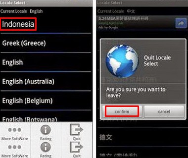 cara menambah bahasa indonesia di smartphone android set locale and language