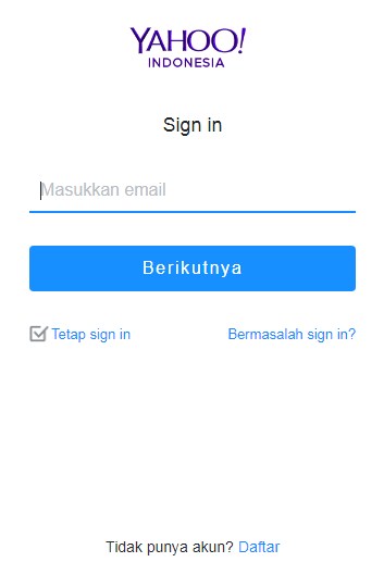 cara membuat email yahoo