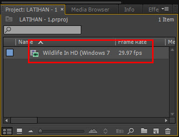 Cara memotong video dengan adobe premiere