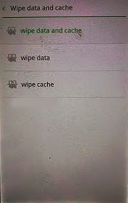 Wipe Data and Cache Oppo Joy R1001