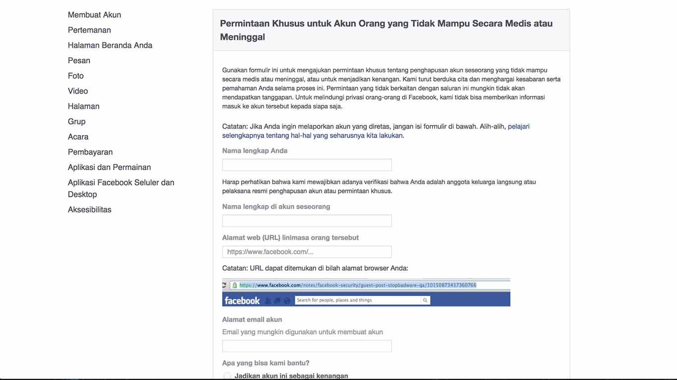 2 Cara Menghapus Akun Facebook Permanen 2019 100 Work