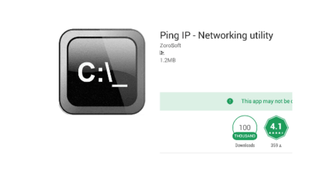 cara ping internet