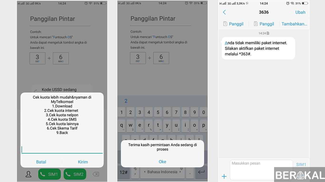 √ 4 Cara Cek Kuota Telkomsel 2019 + Tips Irit Kuota