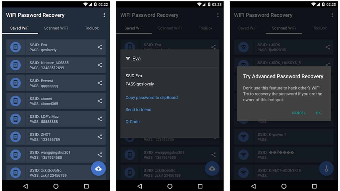 cara mengetahui password wifi di android