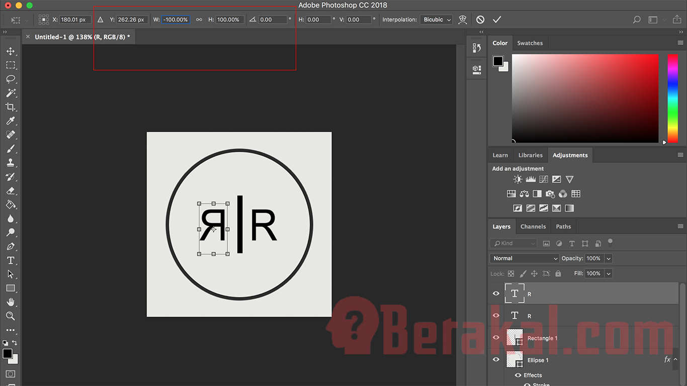 Cara Membuat Logo Dengan Photoshop Untuk Pemula Gambar