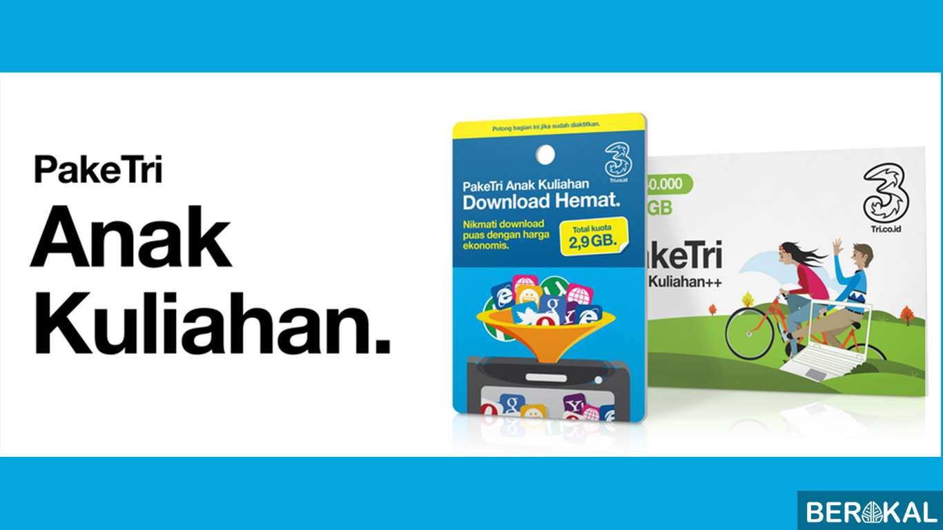 2019] Pake   t Internet Tri (3) 4G/3G Unlimited Murah Kuota++