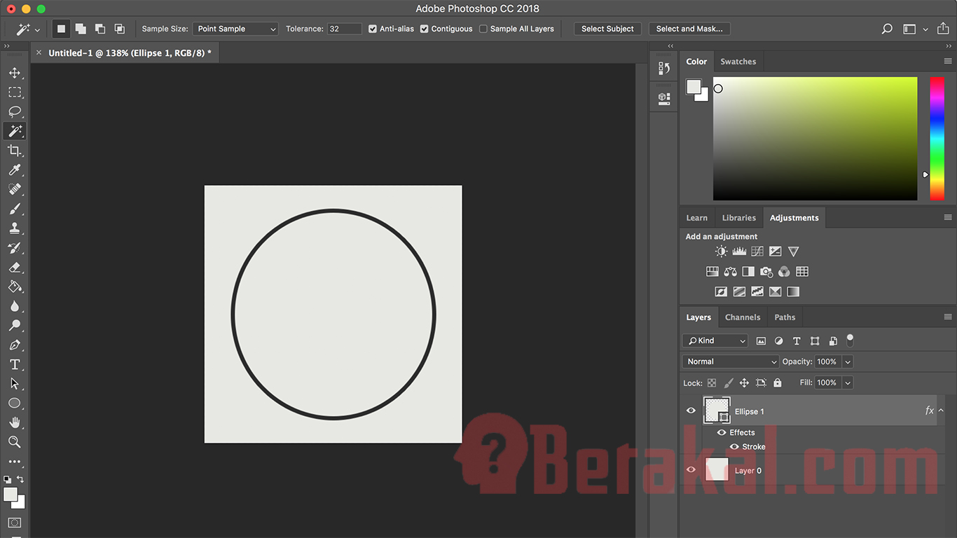 Cara Membuat Logo dengan Photoshop untuk Pemula Gambar 