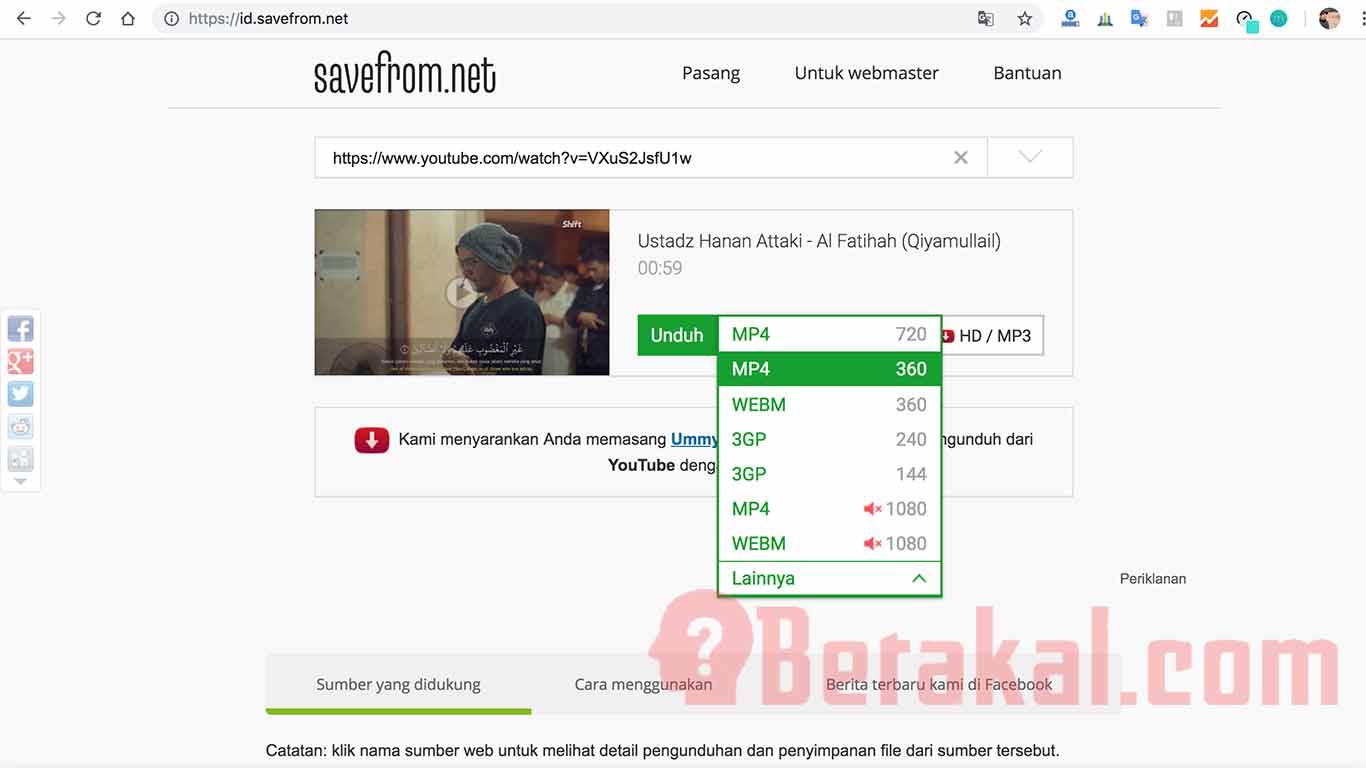 cara download website di android cara download website di android