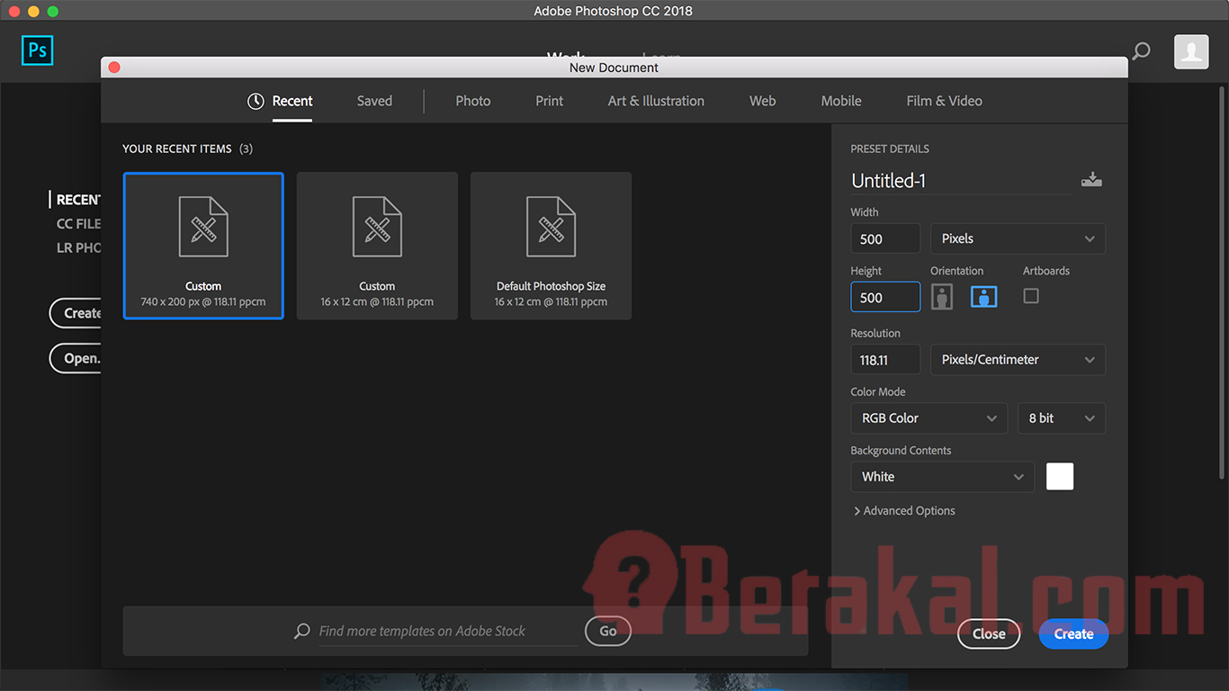 Cara Membuat Logo Dengan Photoshop Untuk Pemula Gambar