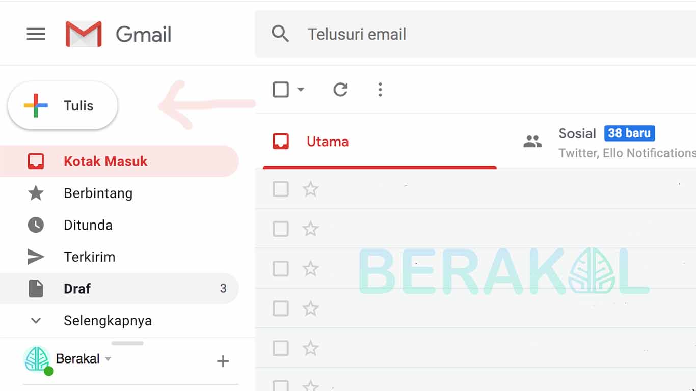 cara mengirim email lewat komputer
