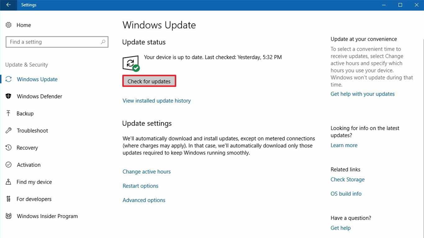 cara update windows 10 ke versi terbaru