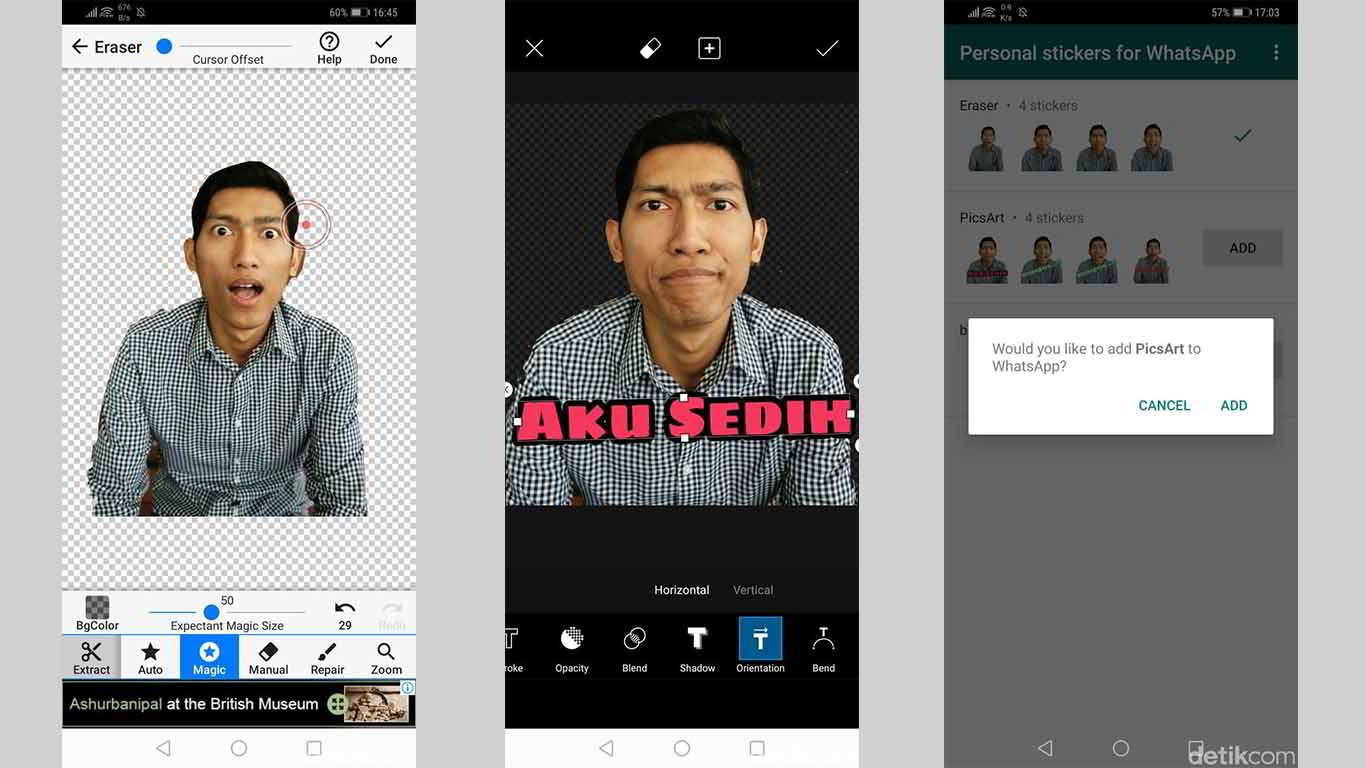 2 Cara  Membuat  Stiker  WhatsApp  Sendiri dengan Foto Apapun 