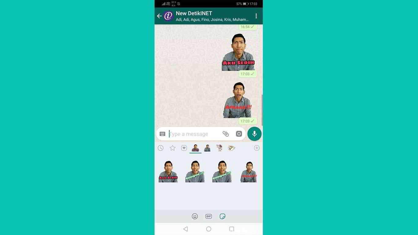 2 Cara  Membuat Stiker  WhatsApp Sendiri dengan Foto Apapun 