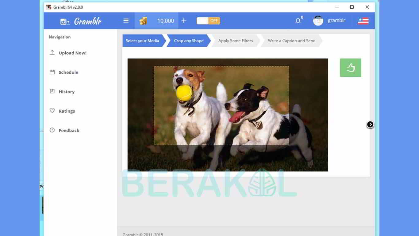 cara upload foto di instagram lewat pc windows