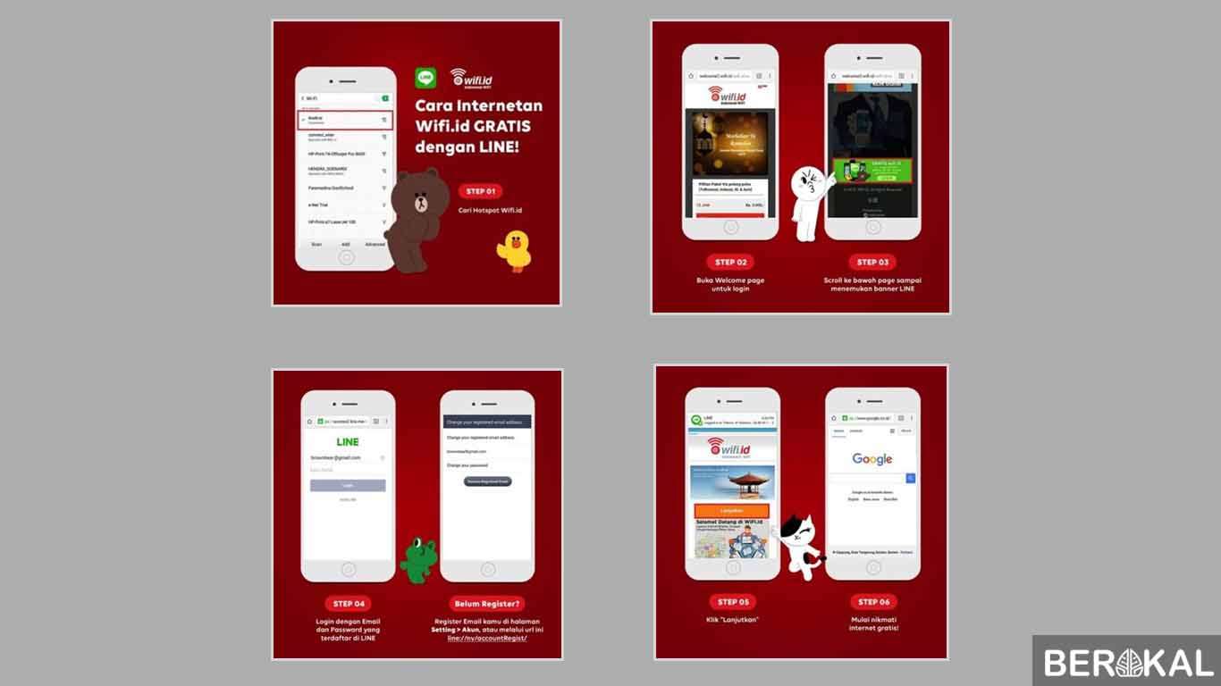 cara membuat akun wifi id gratis di android