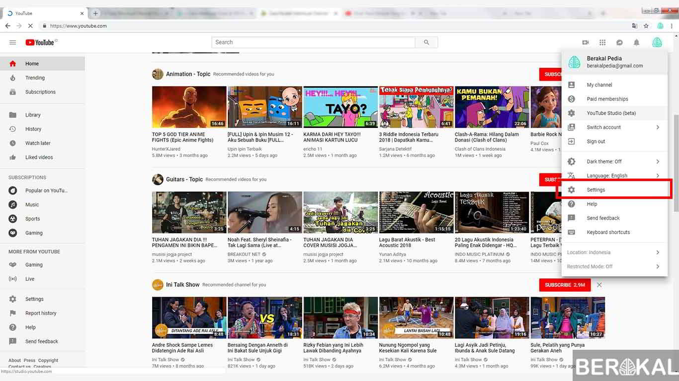 cara membuat channel youtube terkenal