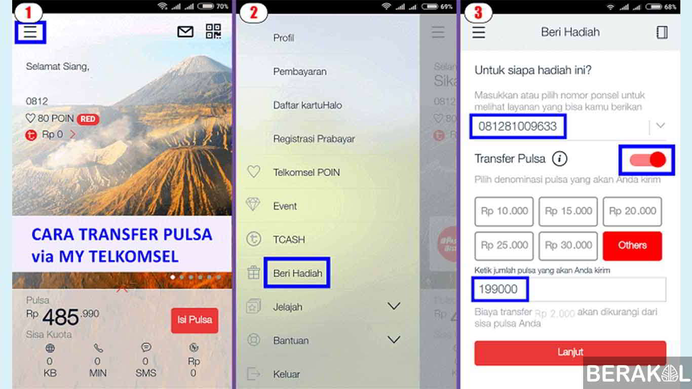 Cara Tarik Pulsa Telkomsel : Cara Transfer Pulsa Telkomsel ke XL Cepat & Murah ... / Panduan cara cek sisa pulsa telkomsel terbaru 2021 di hp android, untuk dapat melihat jumlah ada beberapa cara yang bisa digunakan untuk mengecek sisa pulsa pada kartu telkomsel khususnya simpati.