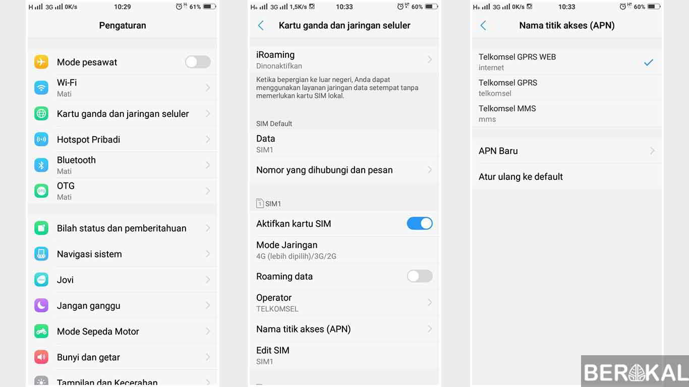 Cara Setting Apn Telkomsel 4g Stabil Tercepat 2021