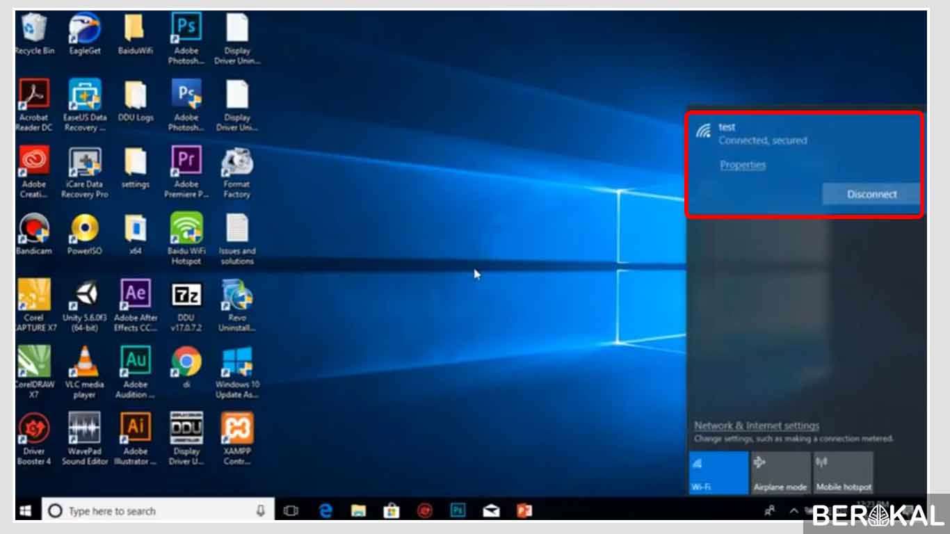 cara melihat password wifi di windows 10 menggunakan cmd