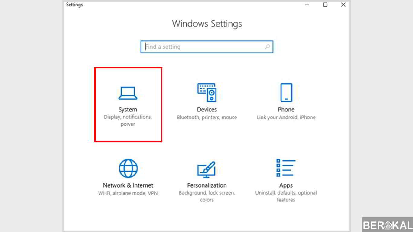 cara melihat spesifikasi laptop windows 10