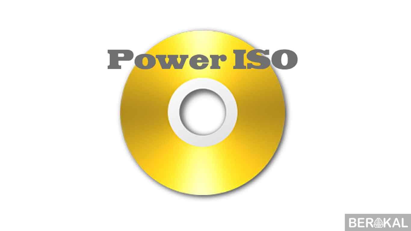 cara membuat file iso dengan poweriso