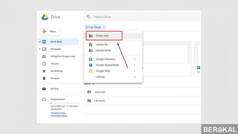 √ 3 Cara Menggunakan Google Drive (Upload/File/Berbagi)