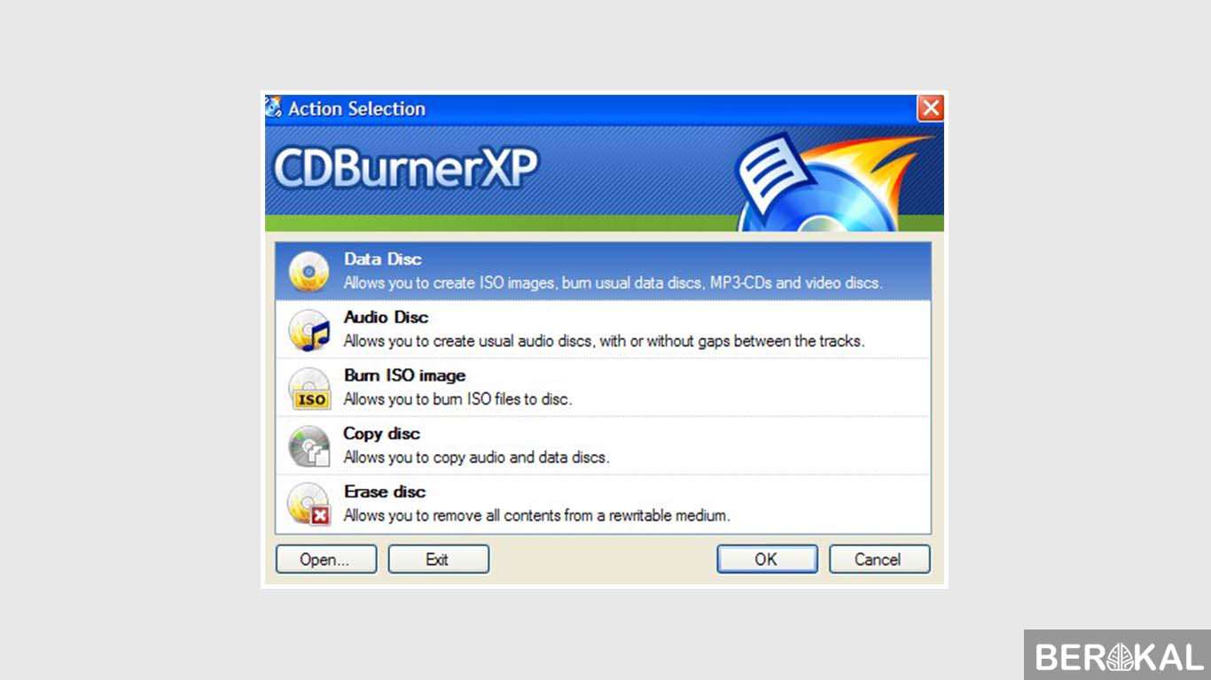 aplikasi burning cd windows 10