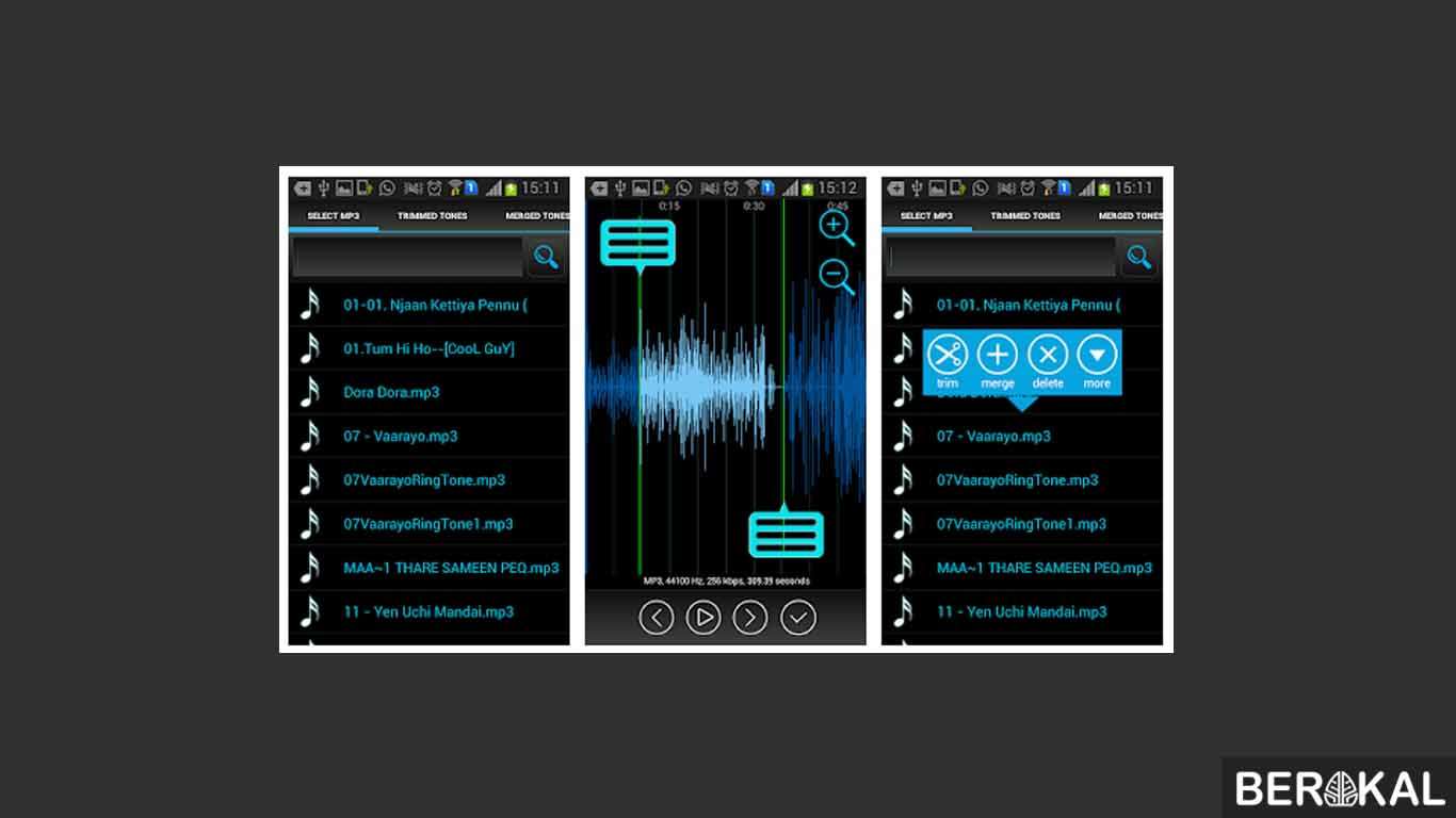 aplikasi edit cover lagu android