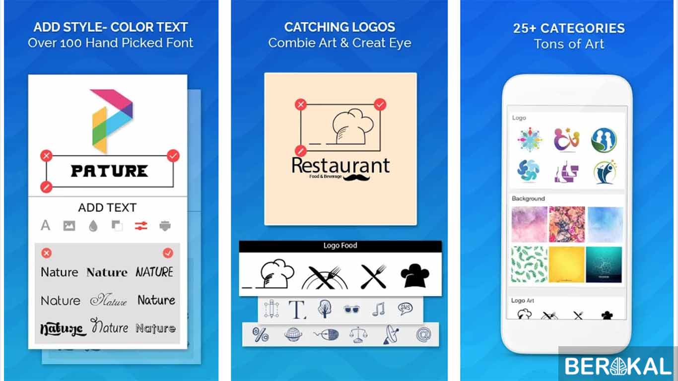 5+ Terbaik] Aplikasi Pembuat Logo Online di Android [Gratis]