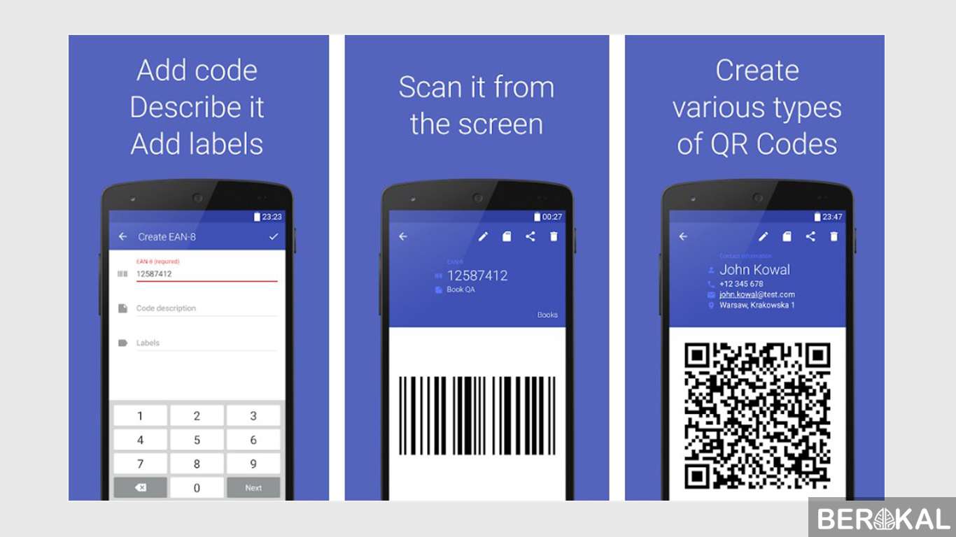 cara membuat barcode di android