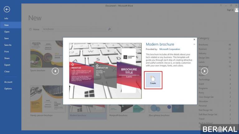   Cara  Membuat  Brosur  dengan  Microsoft  Word  untuk Pemula