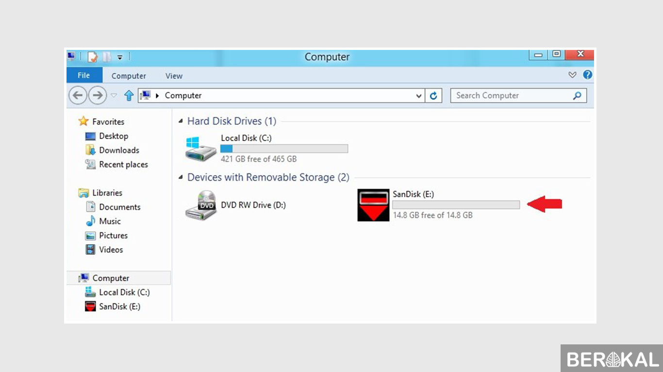 cara memperbaiki flashdisk rusak tanpa format