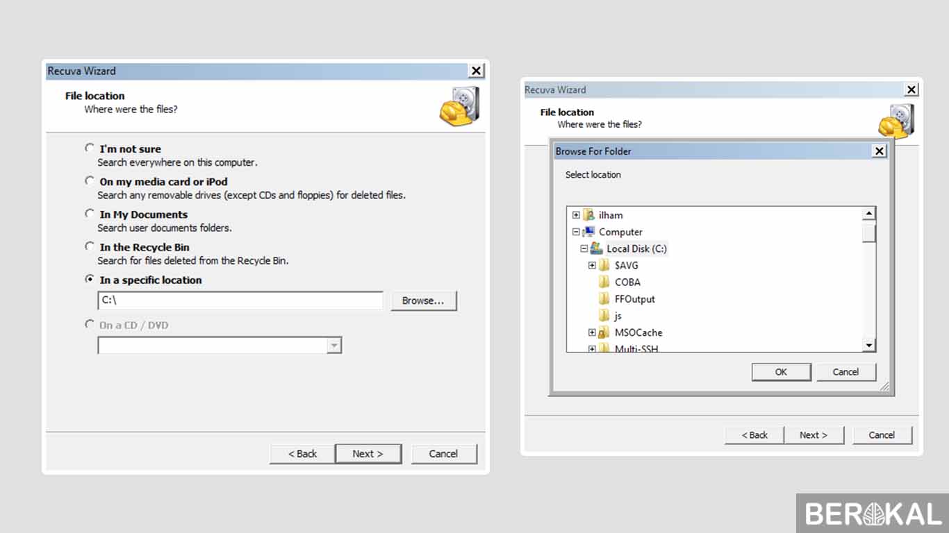 cara mengembalikan data yang terformat saat instal ulang