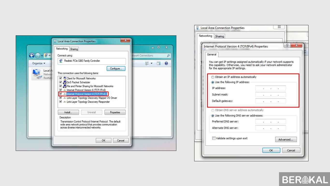 cara mengganti ip address ke negara lain