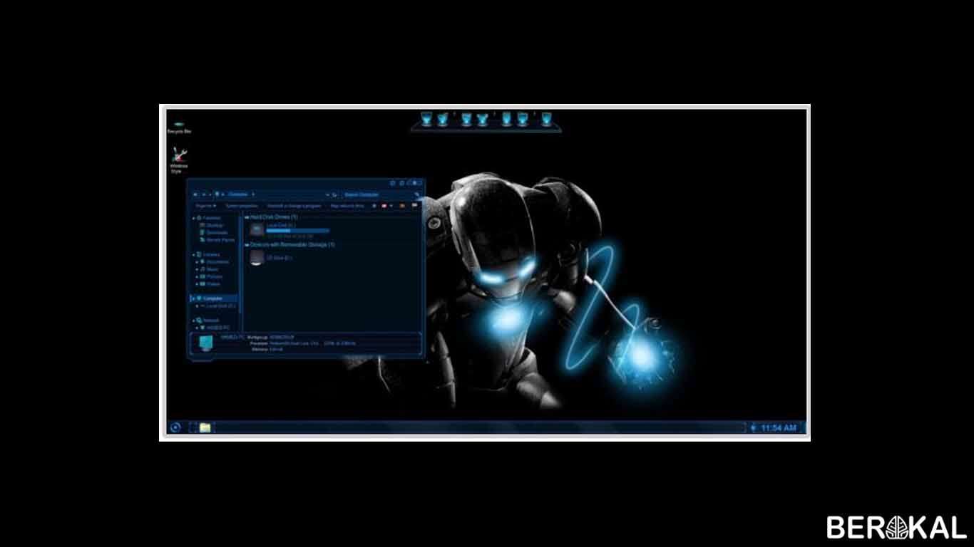 tema windows 7 jarvis