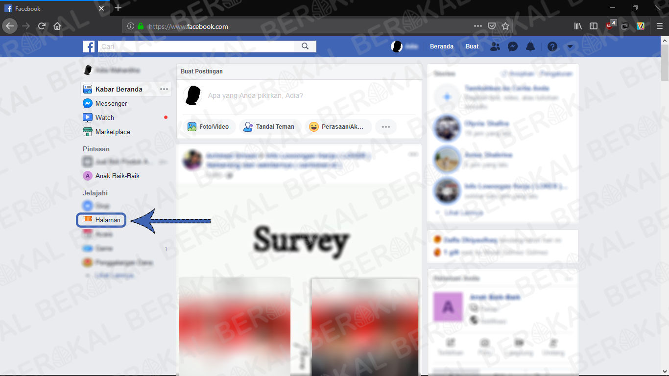beranda facebook