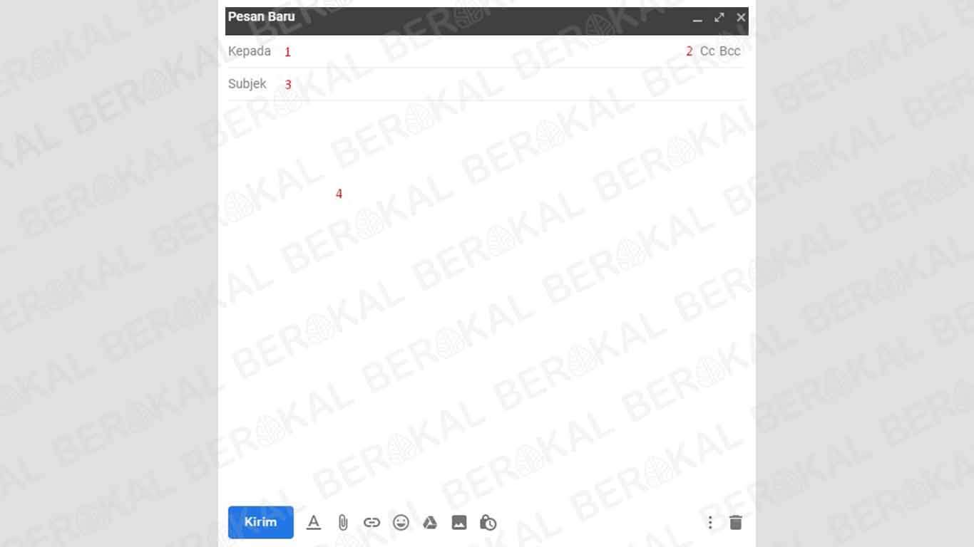 cara mengirim lamaran lewat email di laptop