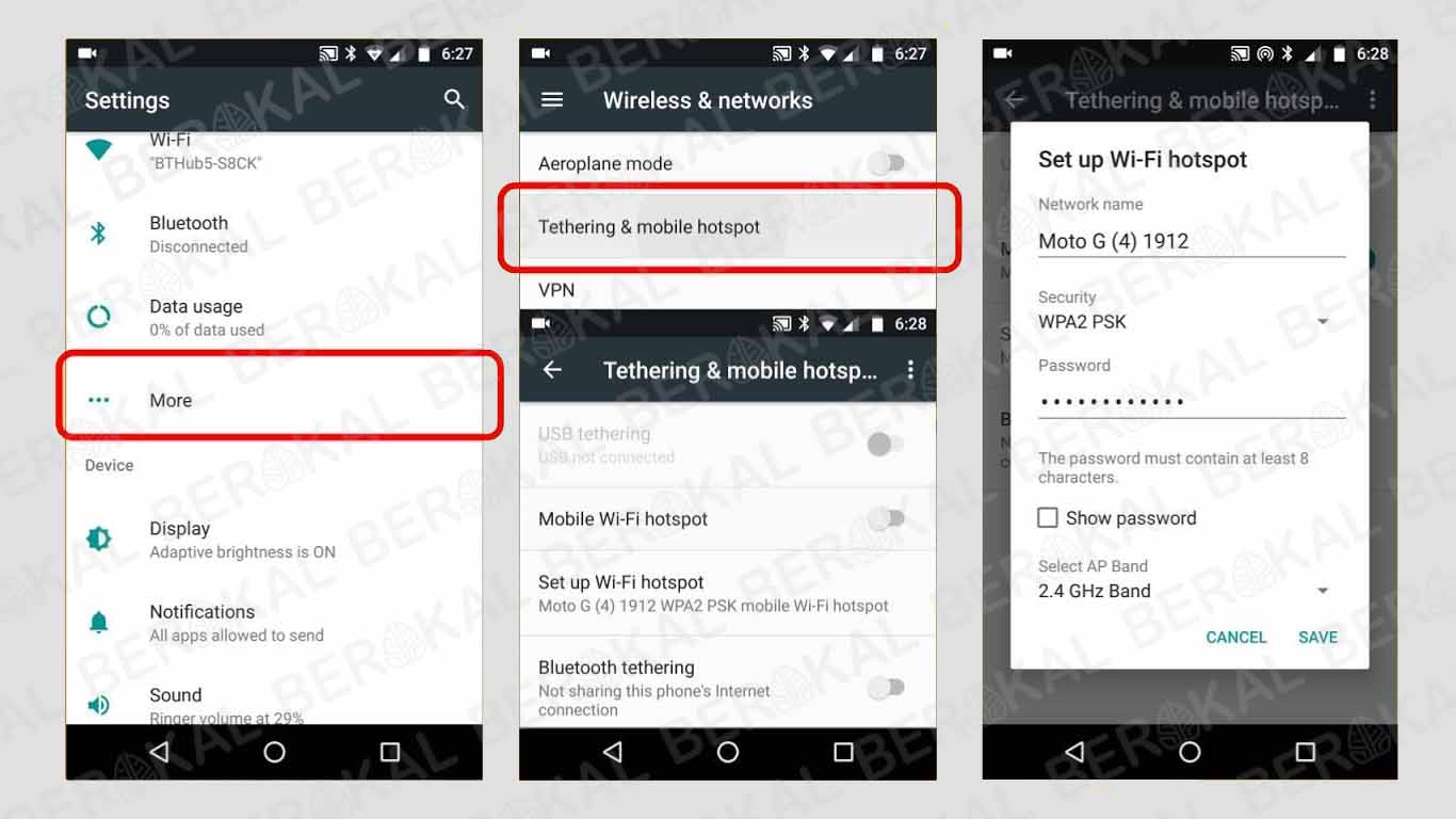 Cara Meng Hotspot Dari Hp Ke Hp