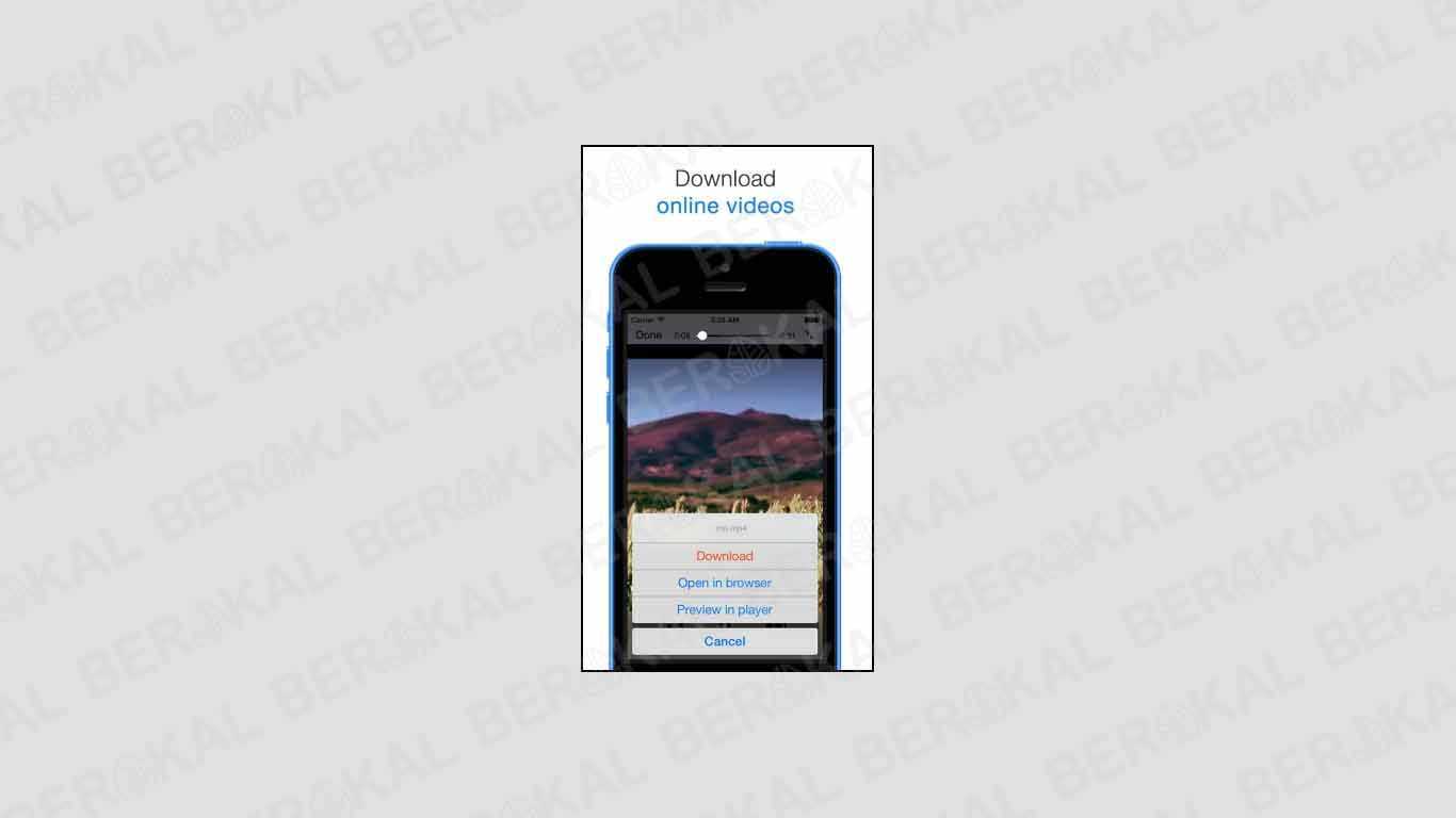 Cara Download Video di iPhone QWE