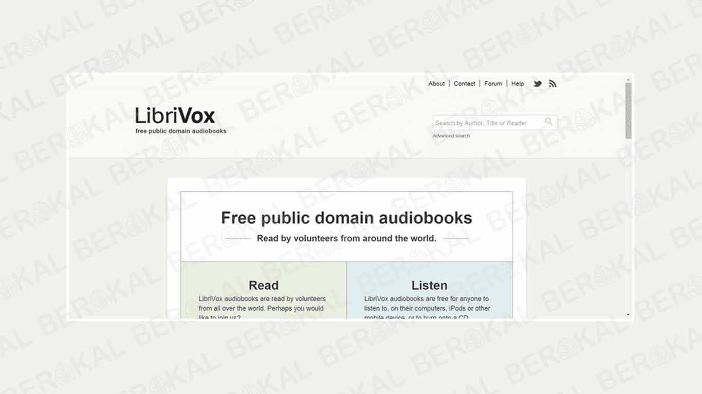 Download Buku Gratis di LibriVox