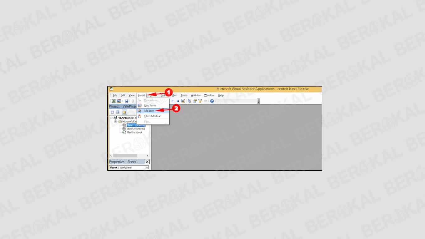 cara membuka file excel yang tidak bisa diedit