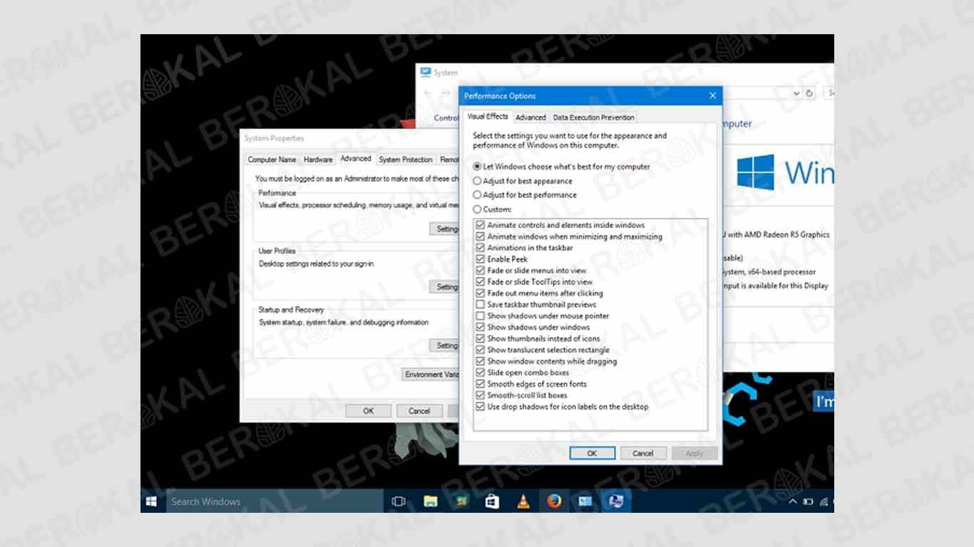 cara mempercepat windows 10 dengan regedit