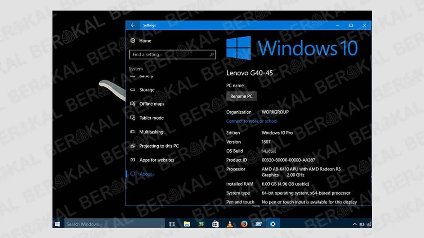 cara mempercepat windows 10 pro