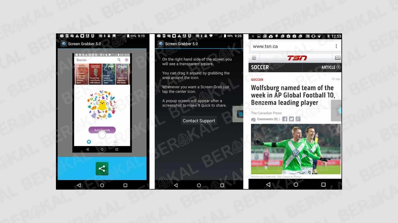 download aplikasi screenshot android