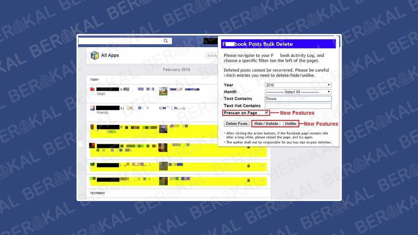  Cara  Menghapus Status  Di Fb Lewat Hp Info Seputar HP