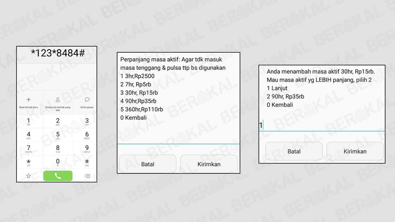 masa aktif pulsa xl